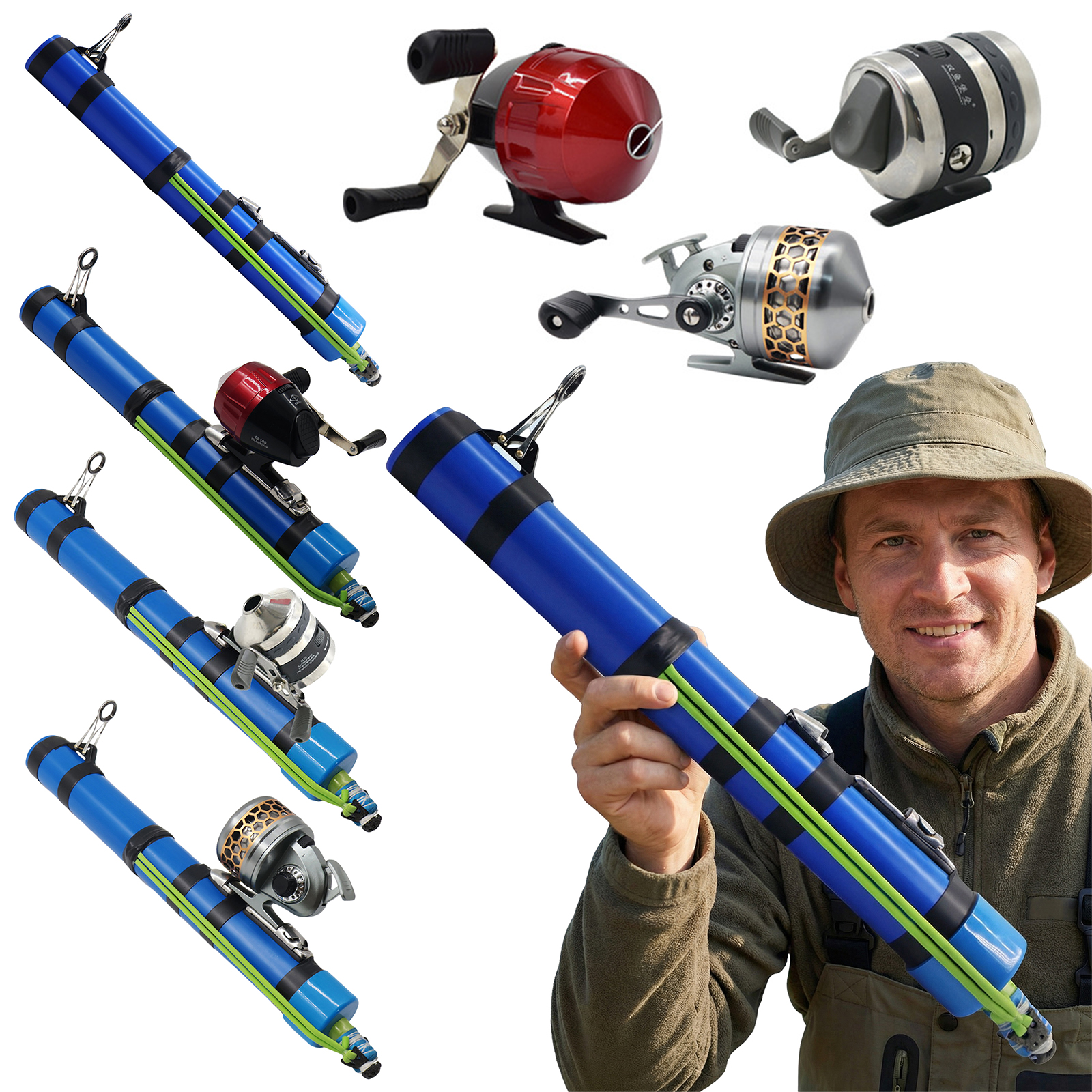 Fishing Lure - Lure Fishings Tool with Reel Compact