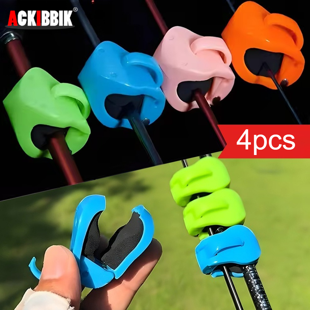 Fishing Equipment Set - 4pcs/set Universal Fishing Rod Clip Quick-Attach