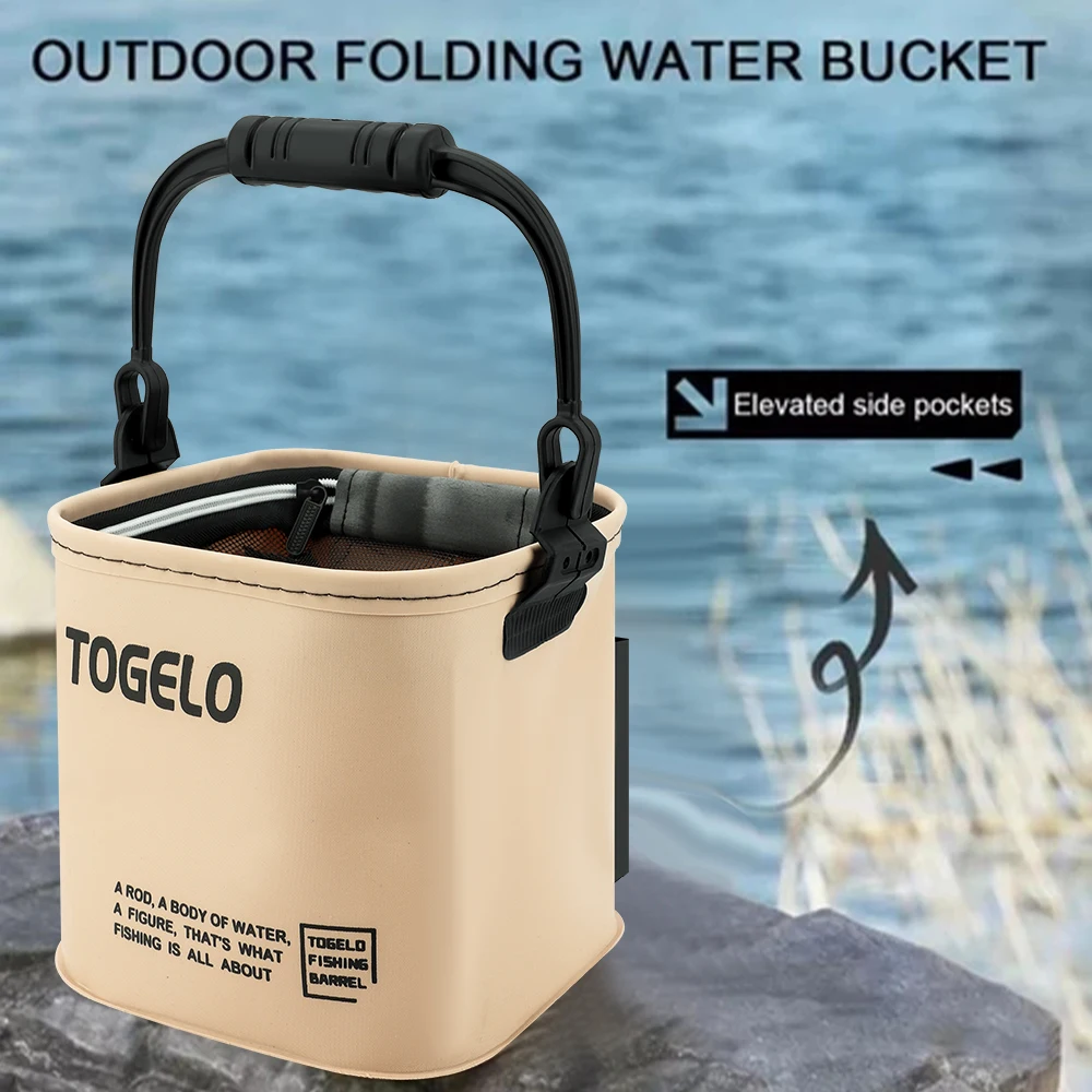 Outdoor Fishing Bucket Foldabl – Fishing Equipment Set recenzja i cena