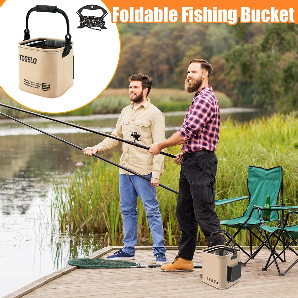 Outdoor Fishing Bucket Foldabl – Fishing Equipment Set recenzja i cena