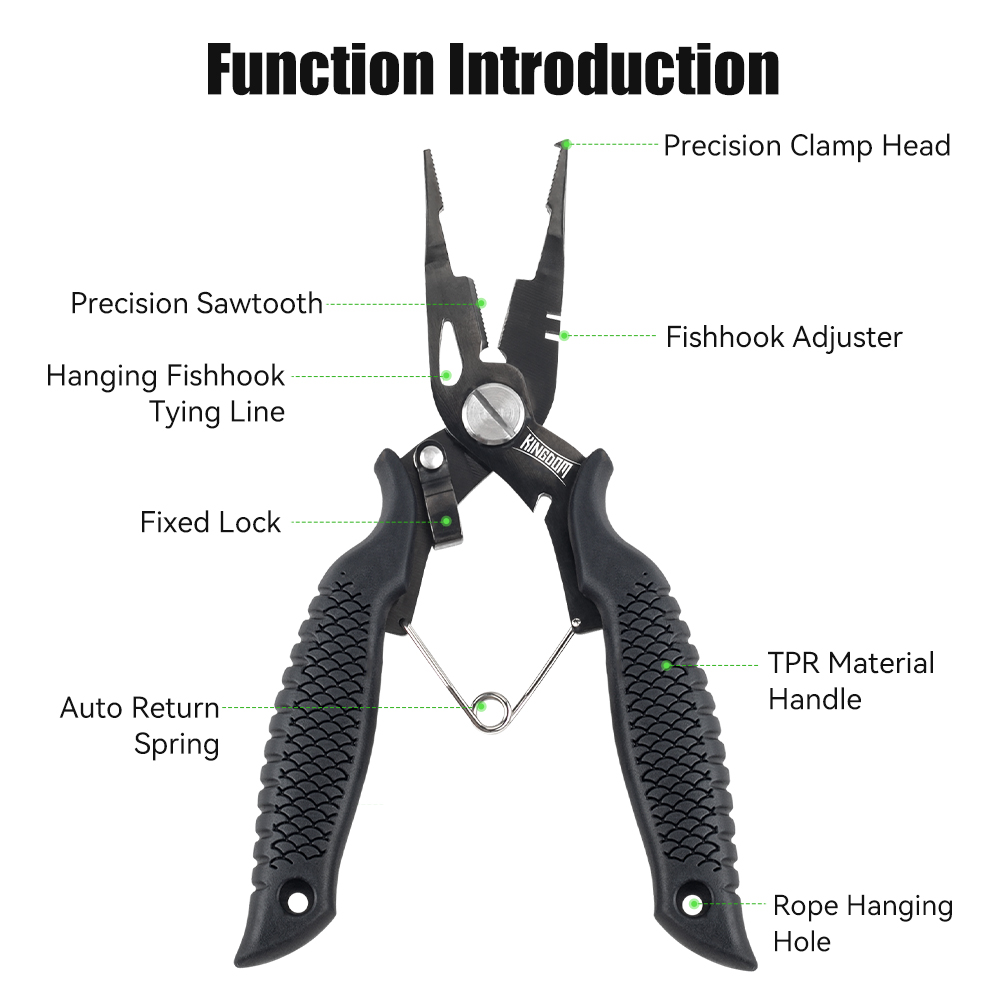 Kingdom Fishing Pliers Multifu – Fishing Equipment Hanger recenzja i cena
