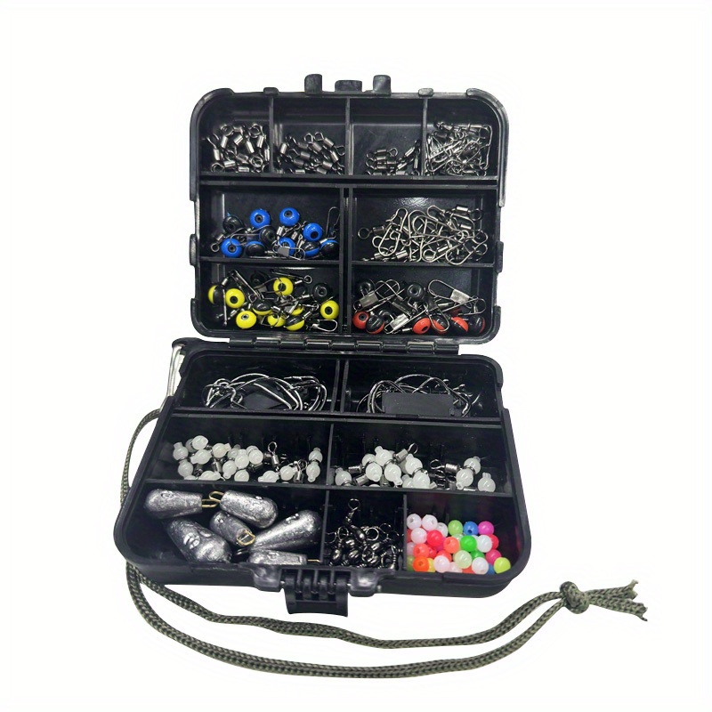 177pcs Heavy-Duty Fishing Swiv – Fishing Equipment Set recenzja i cena