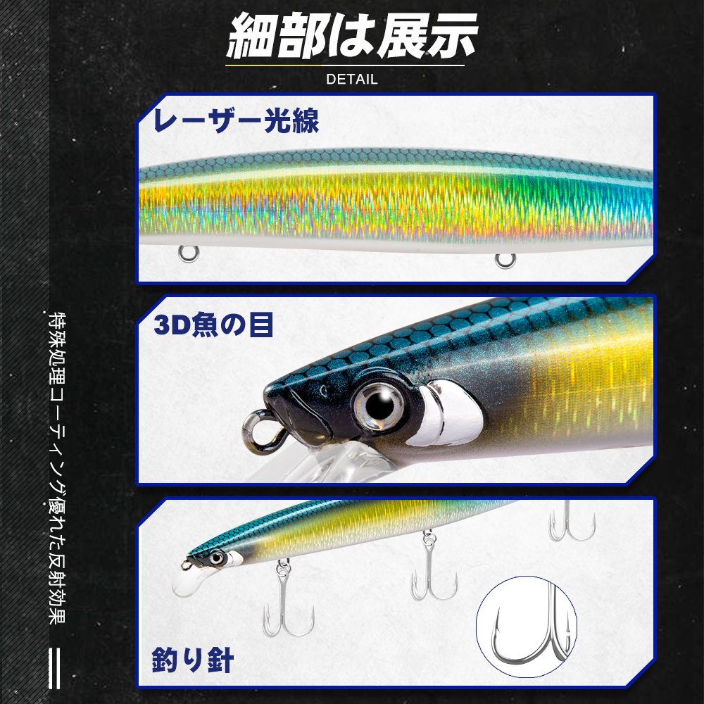 D1 Sea Fishing Lures 163mm 32g – Fishing Equipment For Trout recenzja i cena