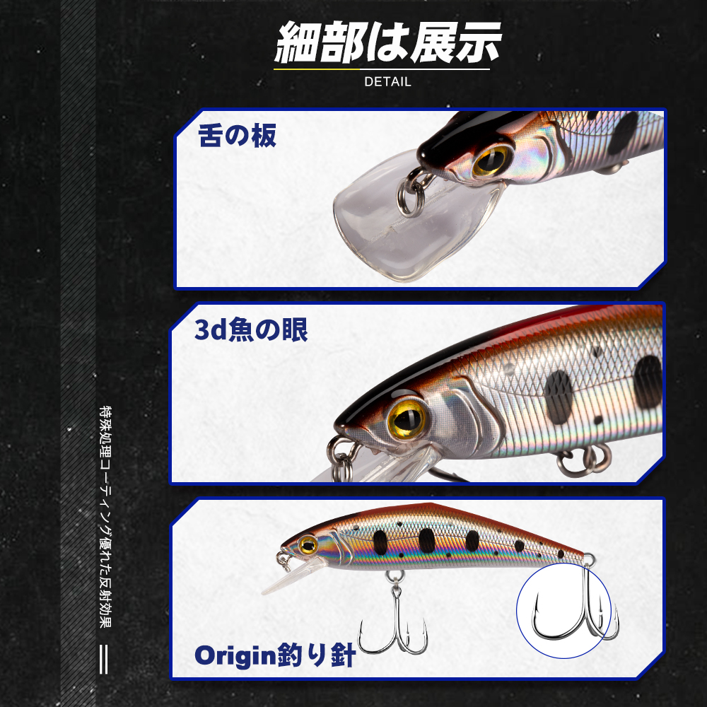 D1 Stream Fishing Lure 85mm 14 – Fishing Equipment For Trout recenzja i cena