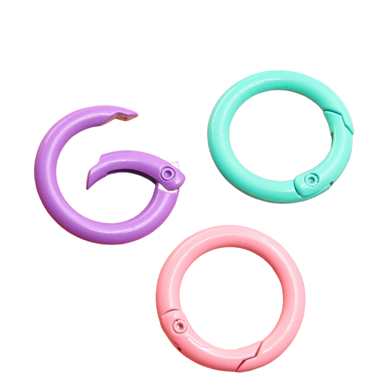 5-20pcs Colorful Spring O Ring – Circle Hook Set recenzja i cena