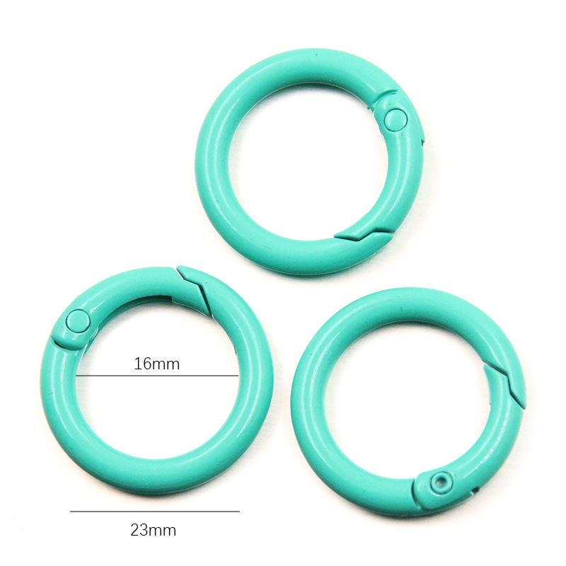 5-20pcs Colorful Spring O Ring – Circle Hook Set recenzja i cena