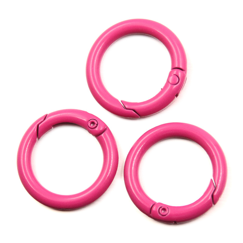 5-20pcs Colorful Spring O Ring – Circle Hook Set recenzja i cena