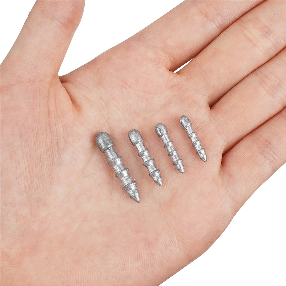 60PCS Nail weights Worm Fishin – Fishing Equipment For Trout recenzja i cena