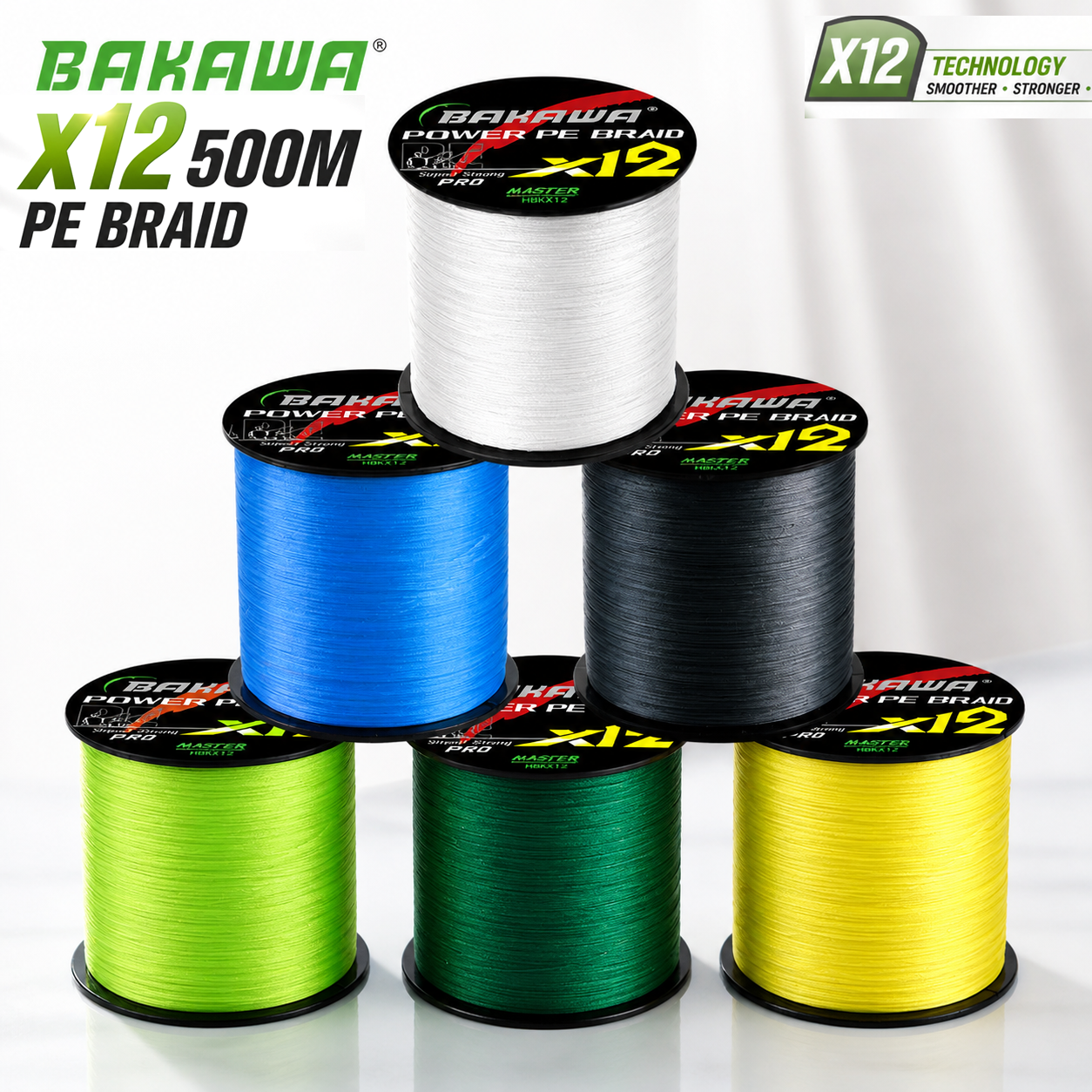 BAKAWA 12 Strand Braided Fishi – Fishing Equipment In Japanese recenzja i cena