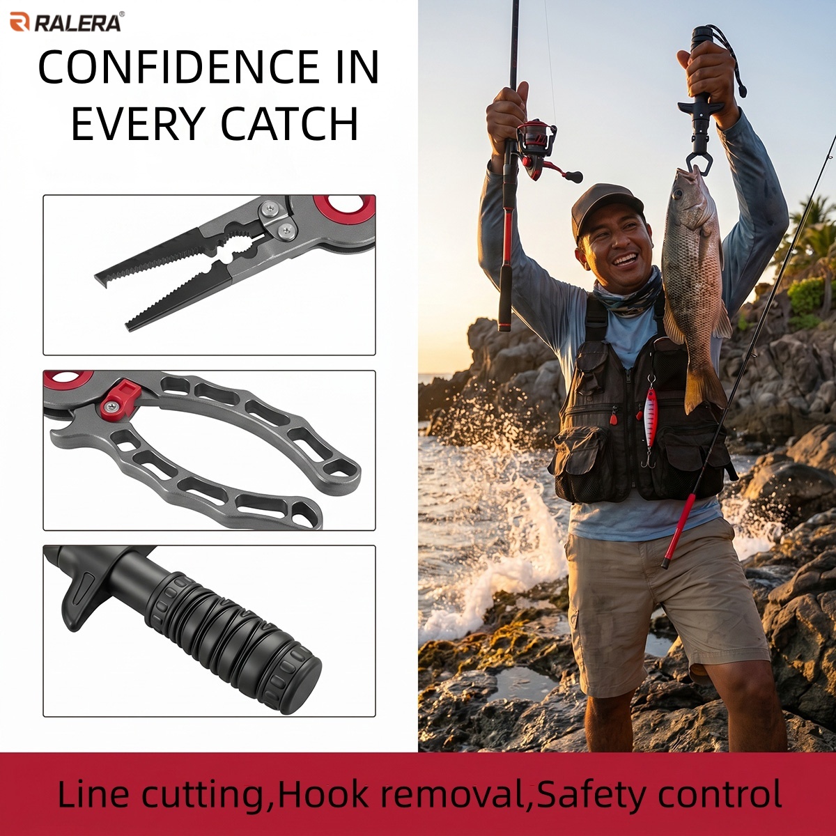 Aluminum Alloy Lure Pliers Fis – Fishing Equipment Set recenzja i cena