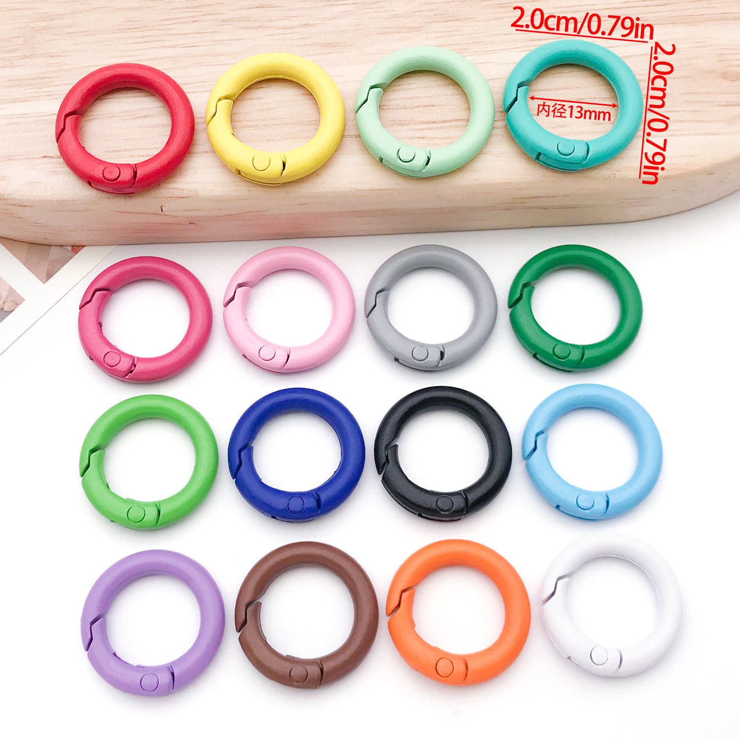 20mm Candy-Colored Spring Clas – Circle Hook Set recenzja i cena