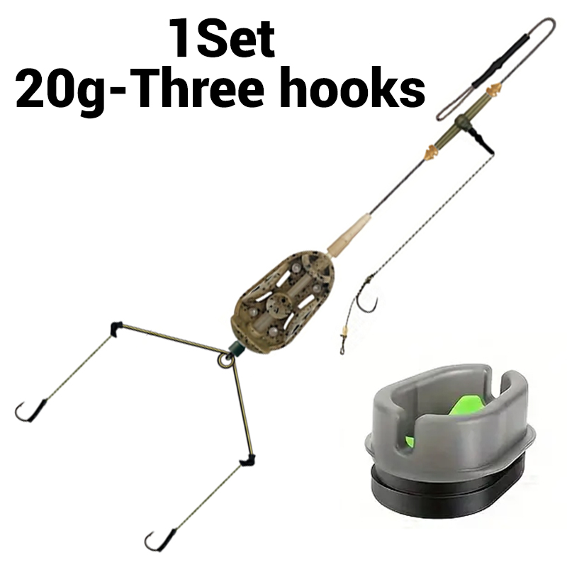 3 Hook Pre-tied Carp Hair Rigs – Fishing Equipment For Trout recenzja i cena