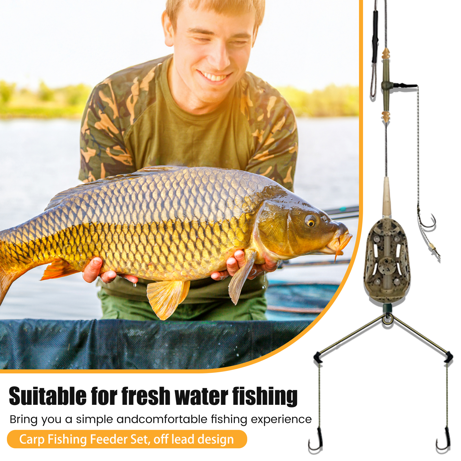 3 Hook Pre-tied Carp Hair Rigs – Fishing Equipment For Trout recenzja i cena