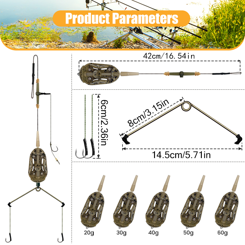 3 Hook Pre-tied Carp Hair Rigs – Fishing Equipment For Trout recenzja i cena