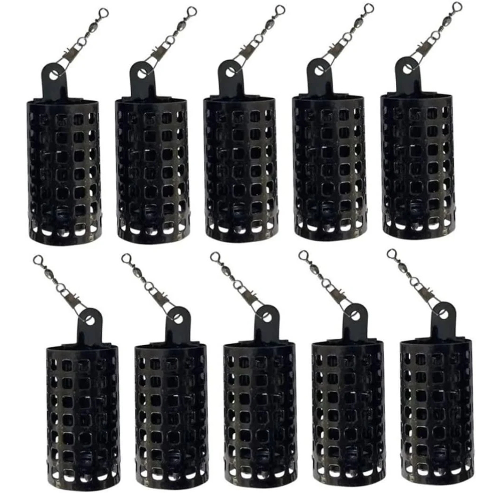 10PCS Fishing Tackle Feeder Ca – Fishing Equipment For Trout recenzja i cena