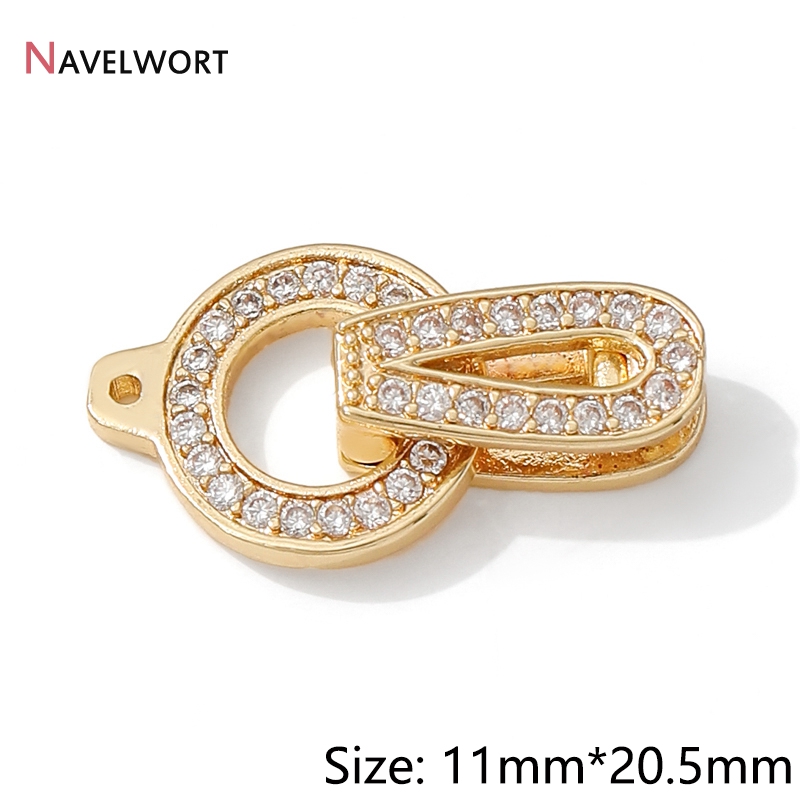 1/2/3Pcs 14K Gold Plated Round – Circle Hook Set recenzja i cena