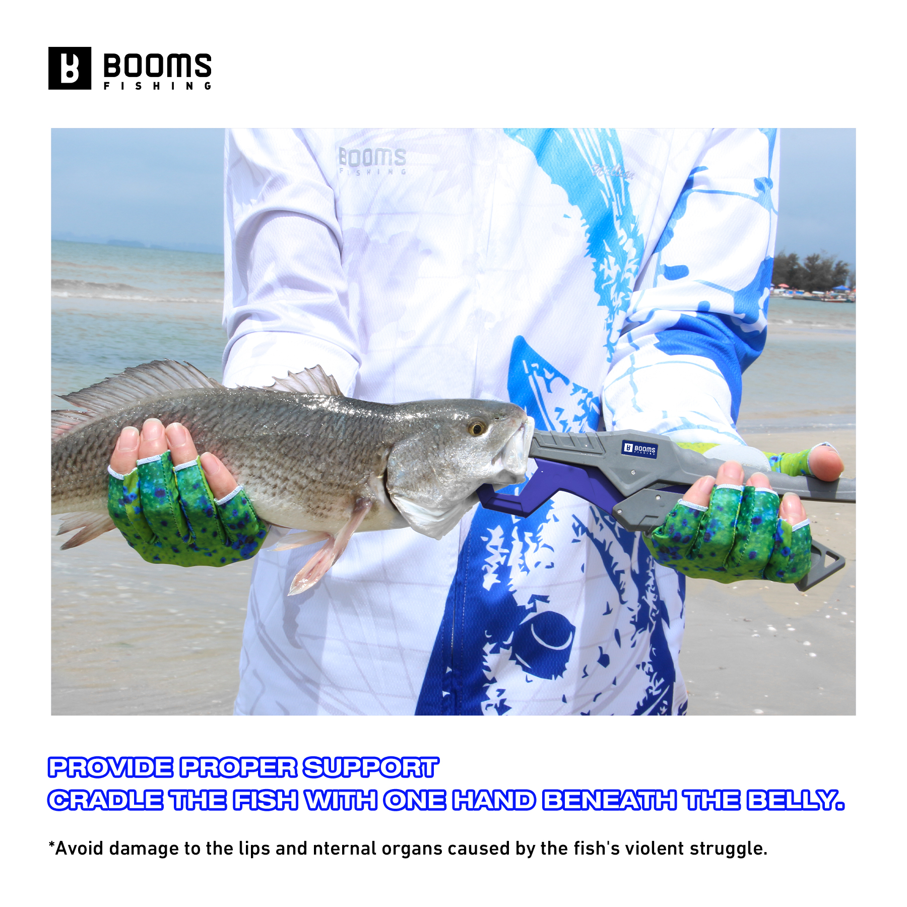 Booms Fishing 23cm Pliers and  – Fishing Equipment Hanger recenzja i cena