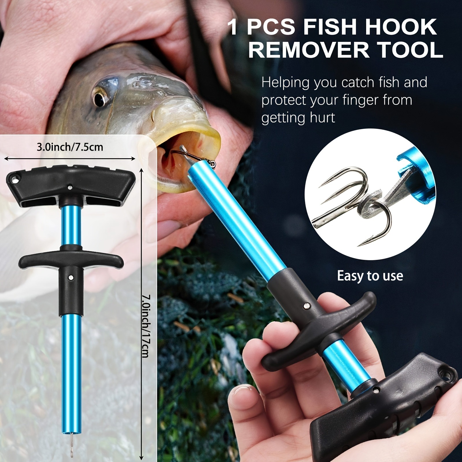 7Pcs Foldable Stainless Steel  – Fishing Equipment Set recenzja i cena