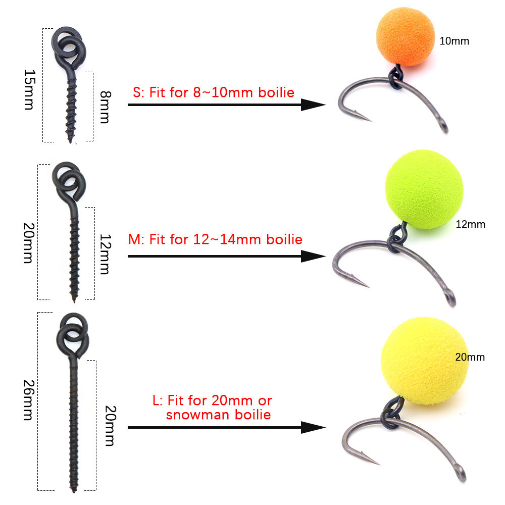 20pcs Carp Fishing Boilie Clip – Fishing Equipment For Trout recenzja i cena