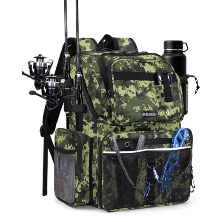 Fishing Backpack with Rod Hold – Fishing Equipment In recenzja i cena