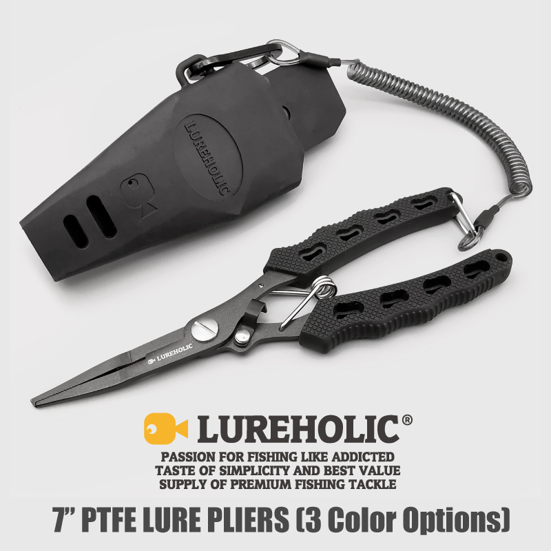 Lureholic 7” PTFE Coated Lure  – Fishing Equipment Hanger recenzja i cena