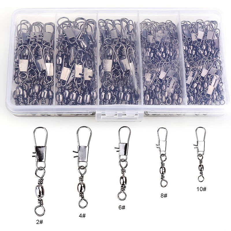 50/200pcs Barrel Snap Swivel F – Fishing Equipment Set recenzja i cena