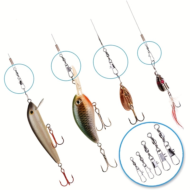 50/200pcs Barrel Snap Swivel F – Fishing Equipment Set recenzja i cena